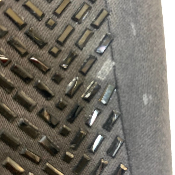 Paige Verdugo Ultra Skinny Embellished Black‎ Jeans NWT SZ 25 - Picture 3 of 8